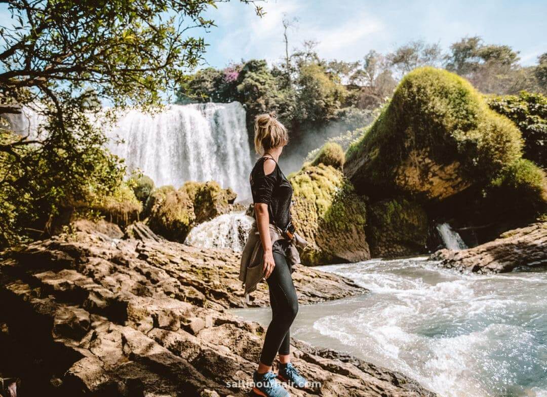 vietnam beautiful waterfall