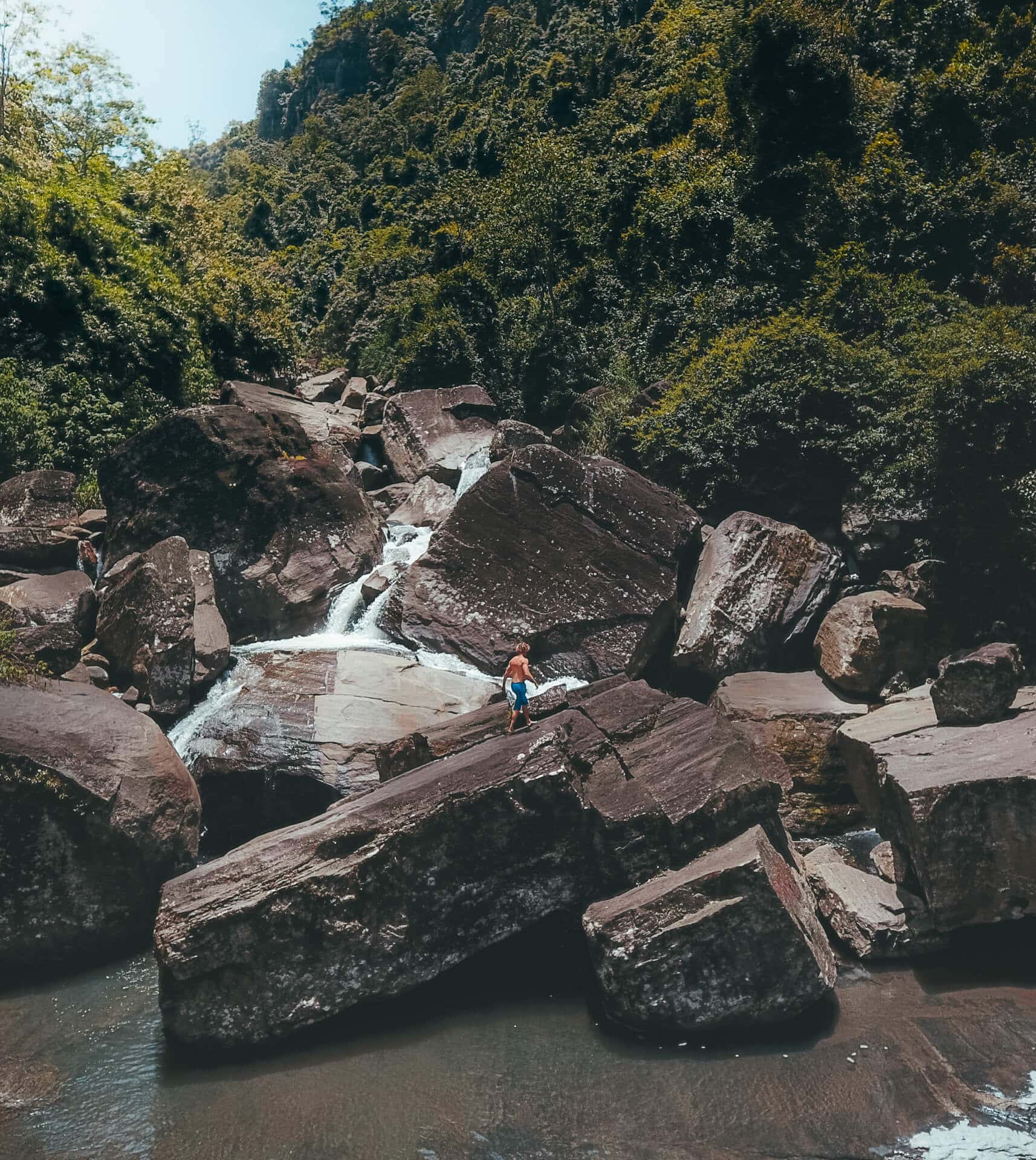 sri lanka nuwara eliya ramboda falls