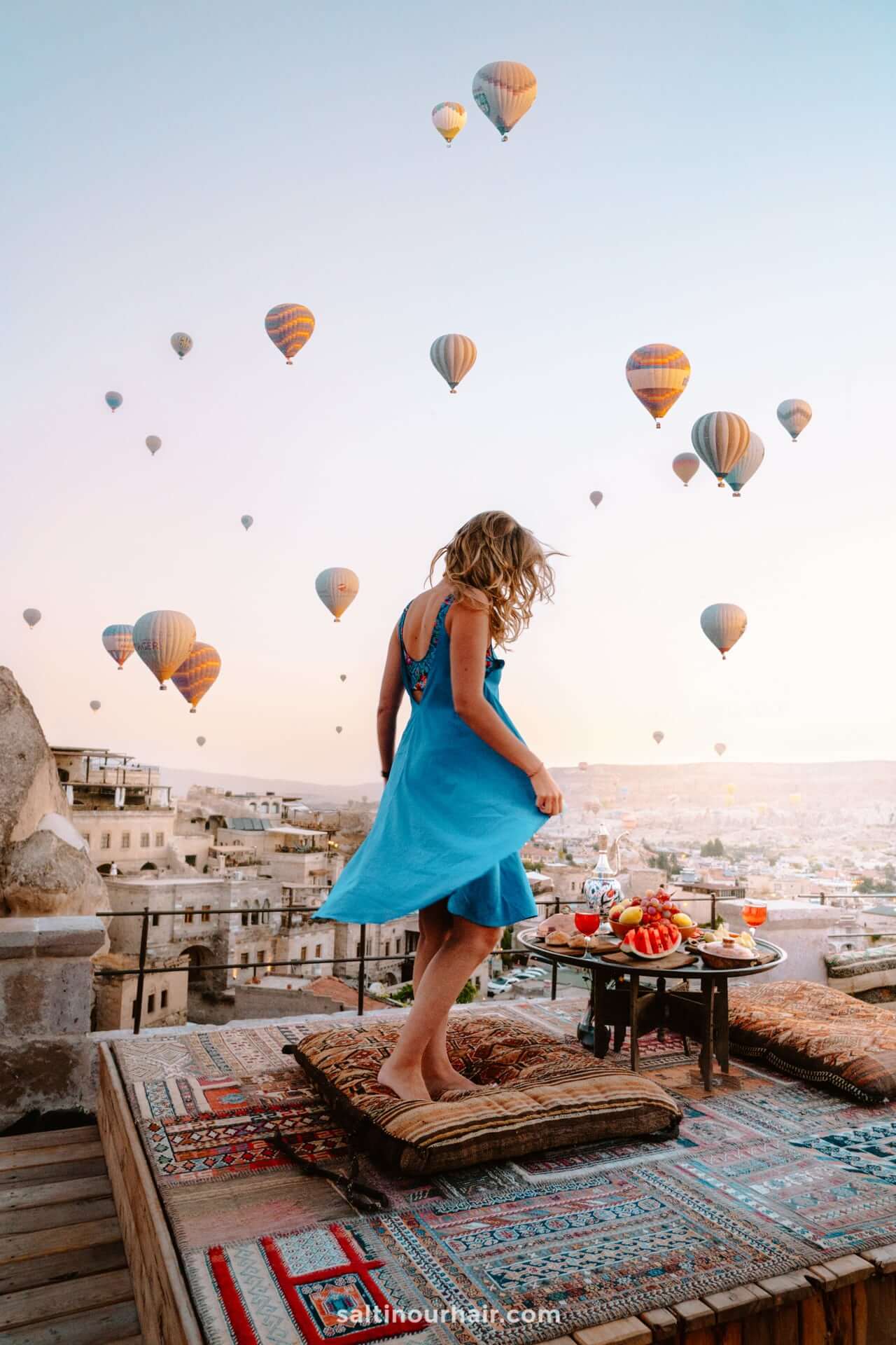 cheap places to travel Cappadocia Turkey Hot Air Balloons