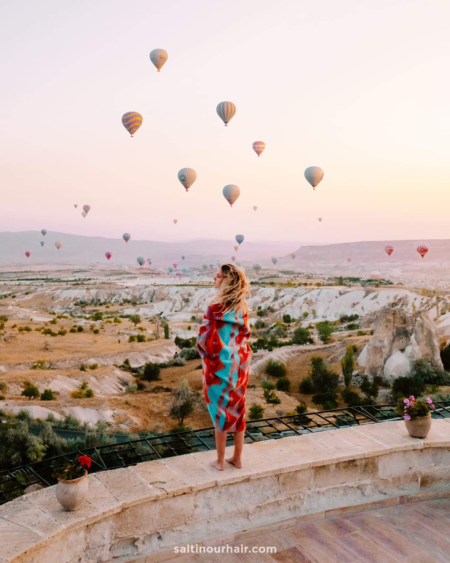 Heteluchtballonnen cappadocia turkije