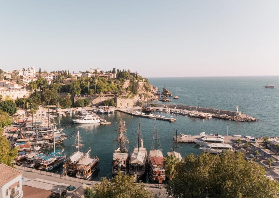 antalya old town guide harbor