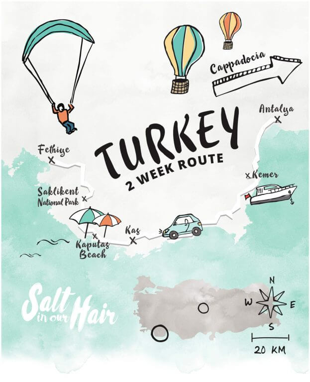 trip to turkey itinerary