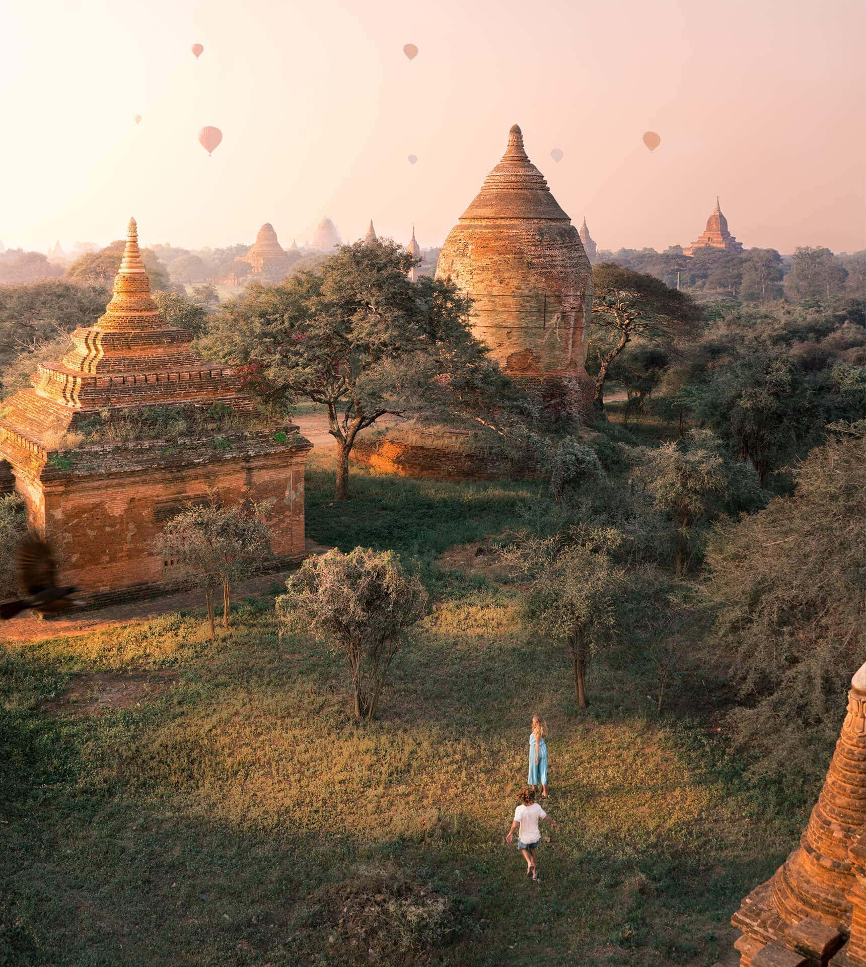 Beste tempels in Bagan Mahazedi-pagode