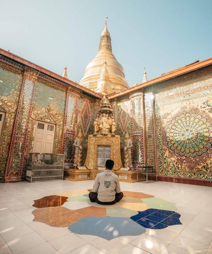 Dingen om te doen Mandalay heuvel Myanmar