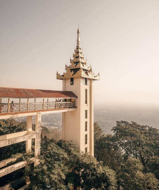 Myanmar uitzicht