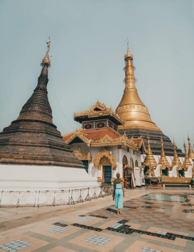 dingen om te doen Hpa-An myanmar Mawlamyine Kyaik Than Lan Pagoda