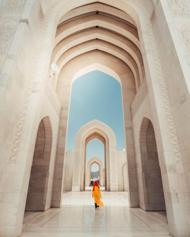 oman route guide sultan qaboos mosque