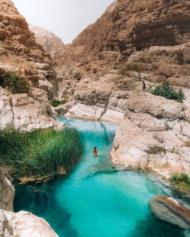 oman route guide wadi shab