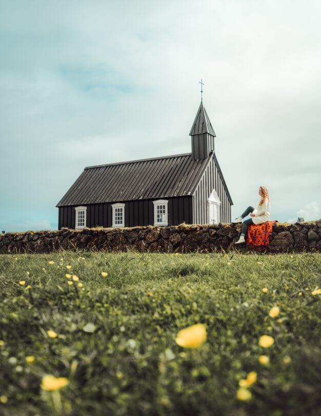 iceland route guide snaefellsnes black church