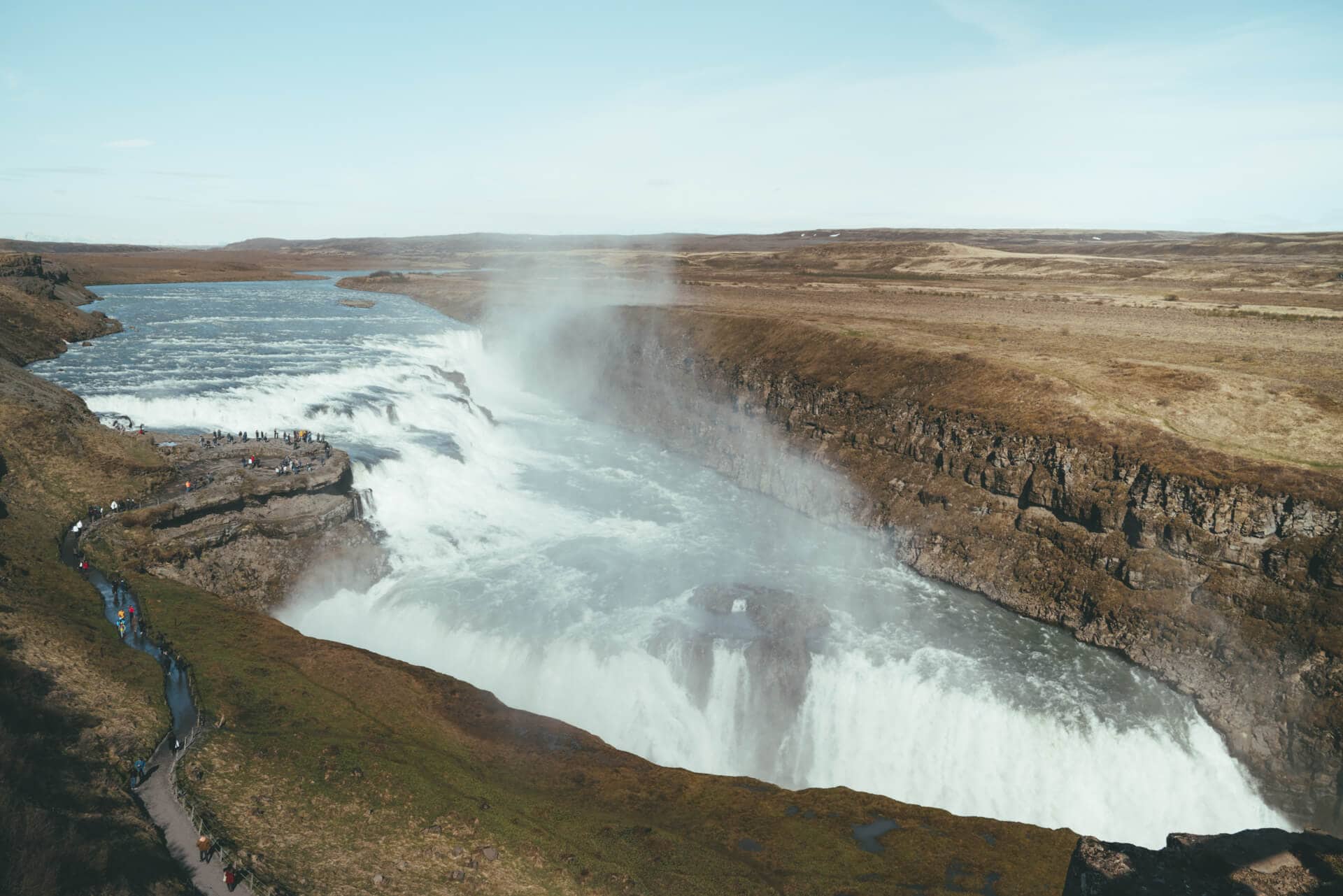 iceland route guide gullfoss