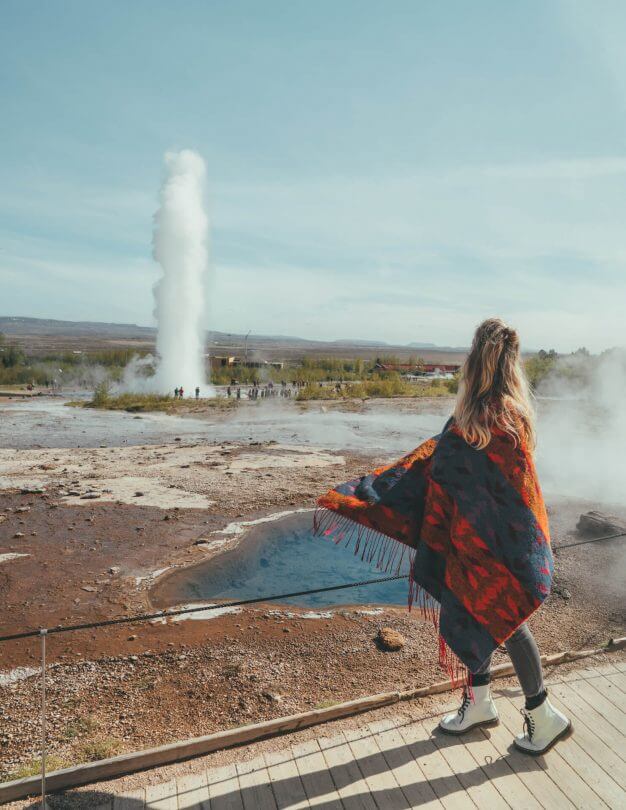 iceland route guide Geysir