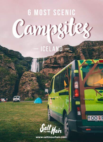 6 x Scenic Campsites in Iceland