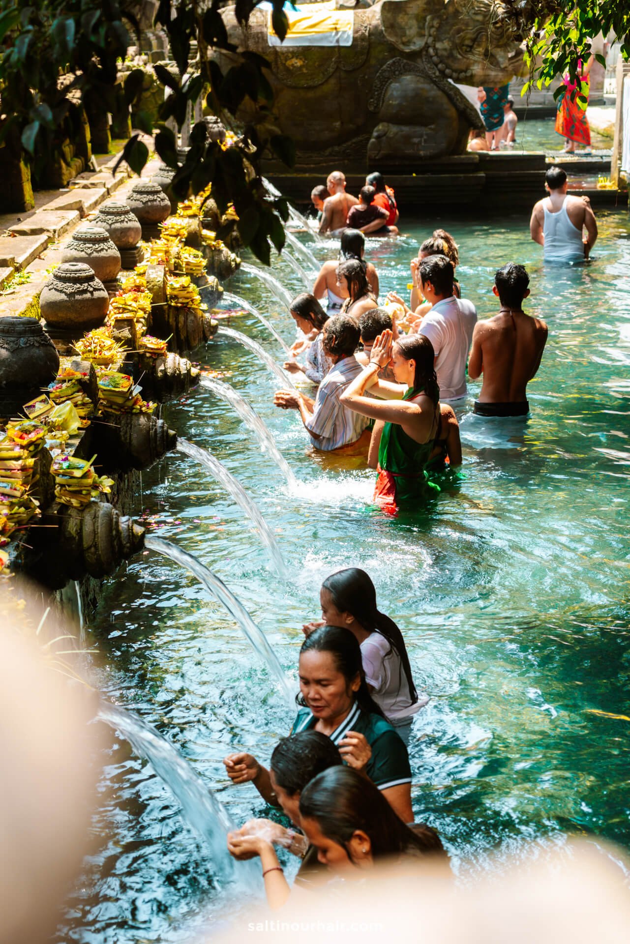 things to do ubud Pura Tirta Empul temple holy water