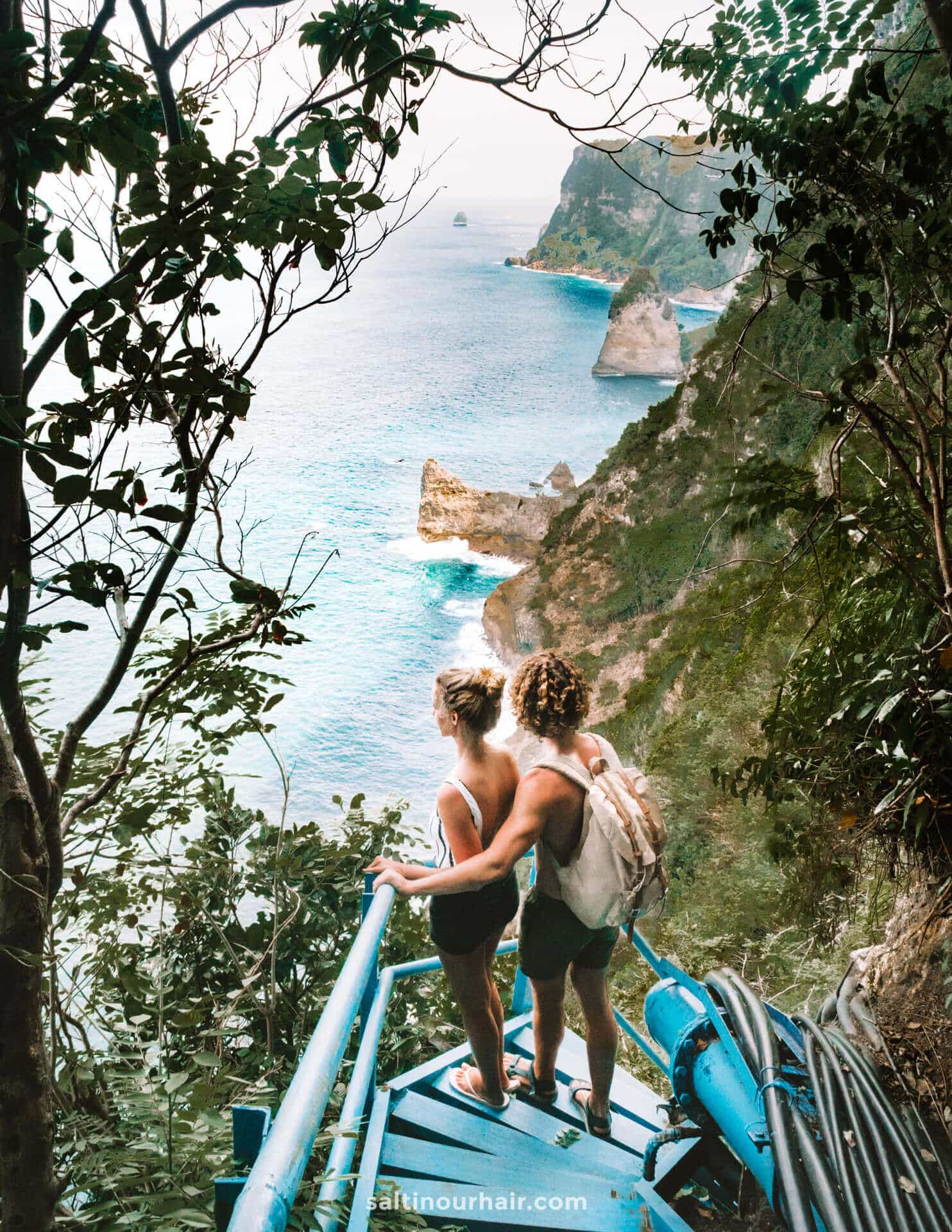 nusa penida trip peguyanan waterfall