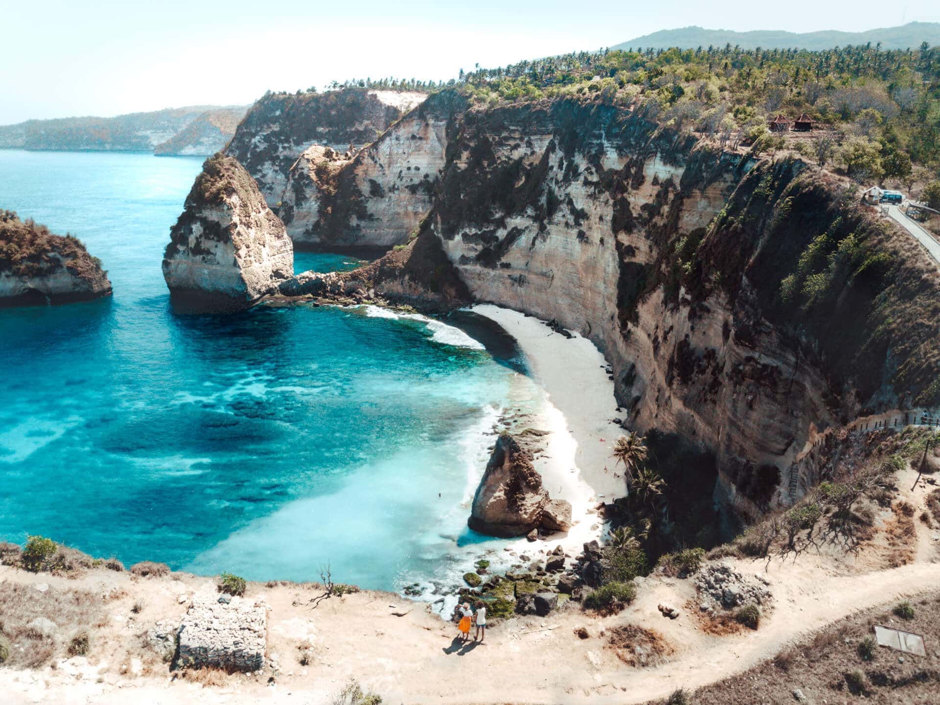 nusa penida trip diamond beach viewpoint