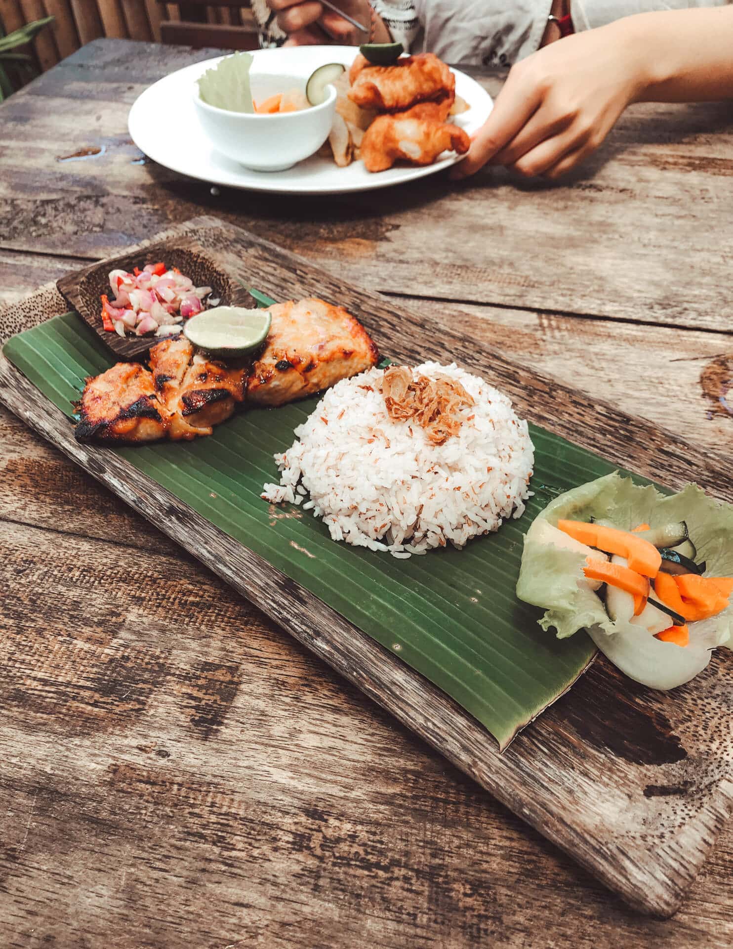nusa penida trip food