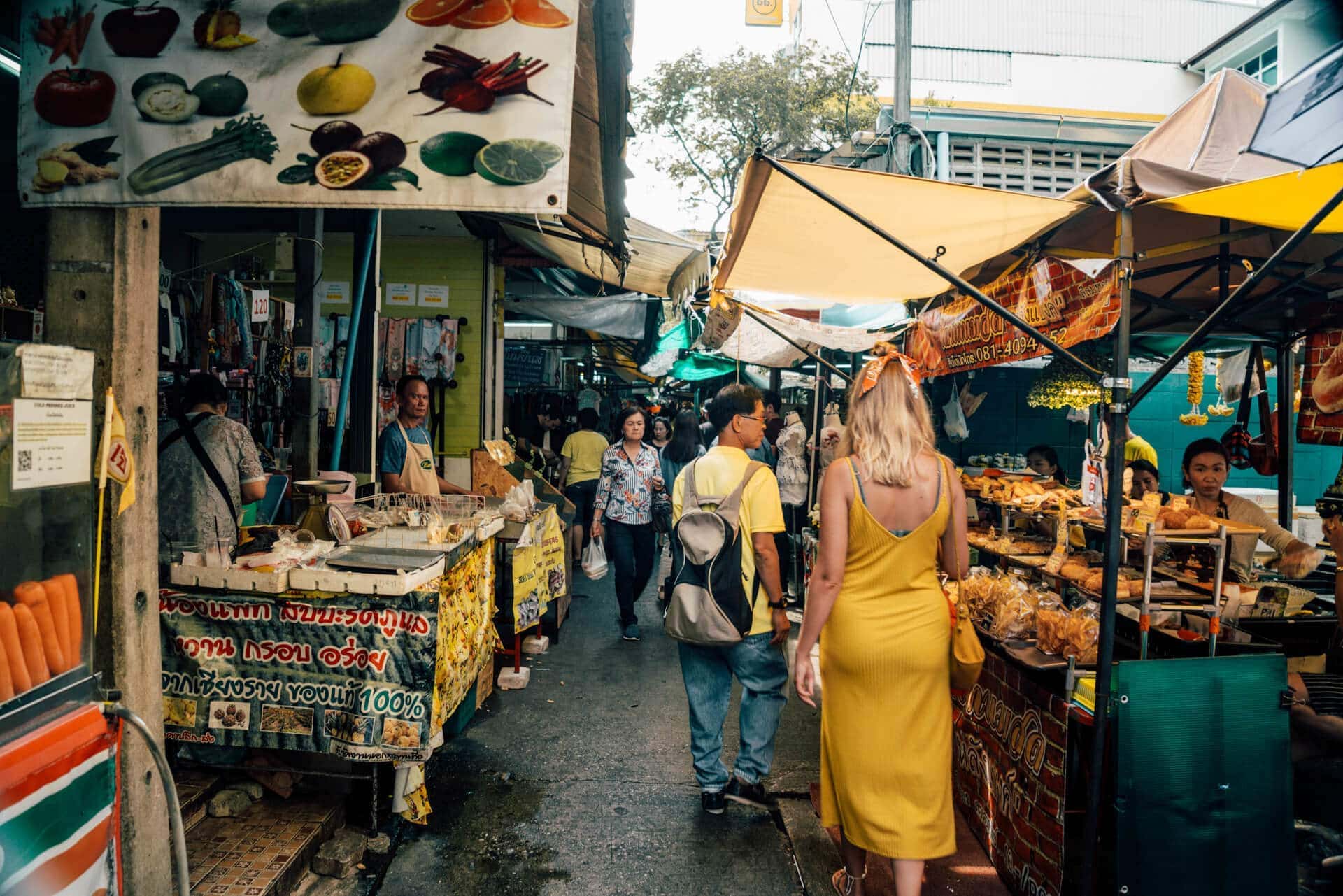 things to do bangkok market