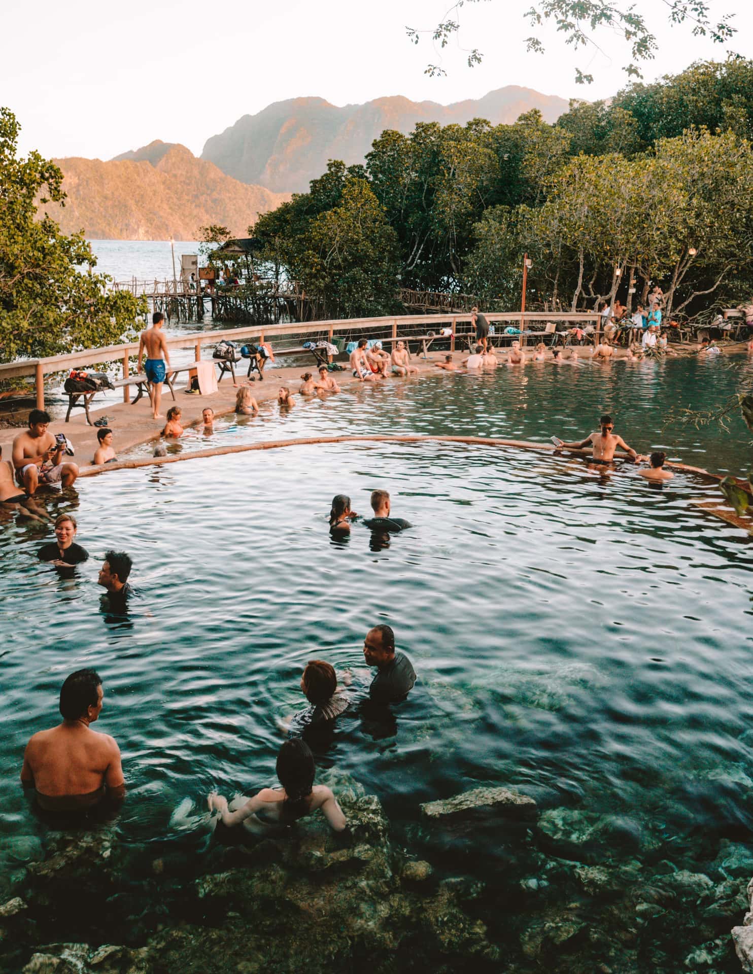 things to do coron philippines maquinit hot spring