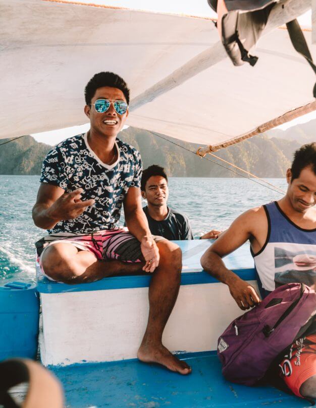 dingen om te doen coron filippijnen eilandhoppen bemanning