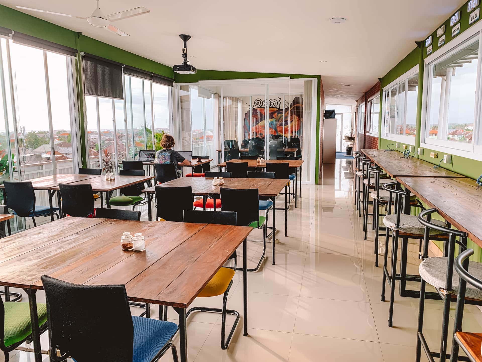 best cafes work canggu bali matra co-working space