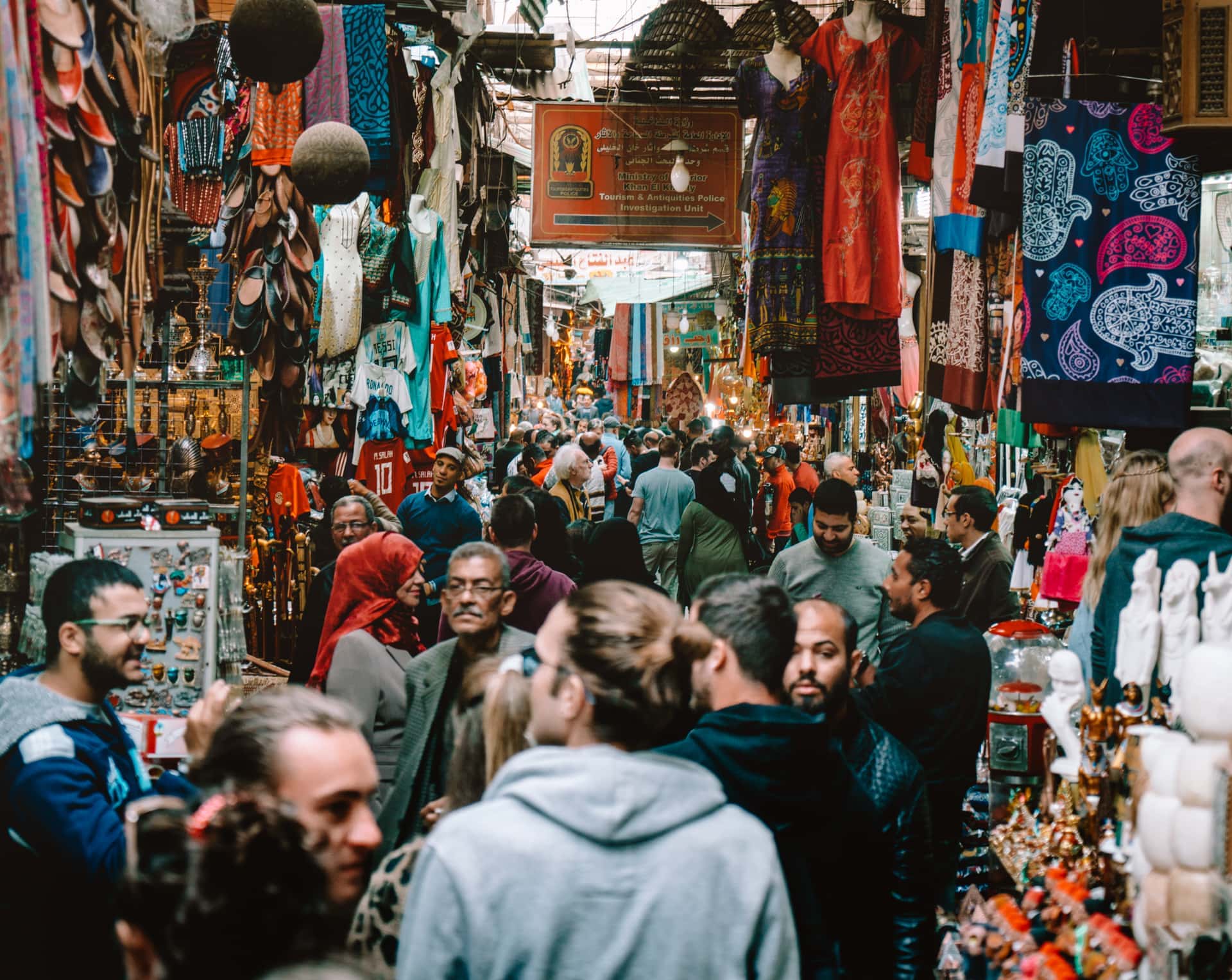 dingen om te doen CaÃ¯ro Khan El-Khalili souk-markt