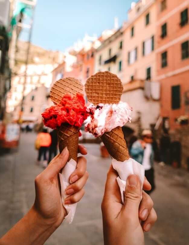 italië reizen gelato