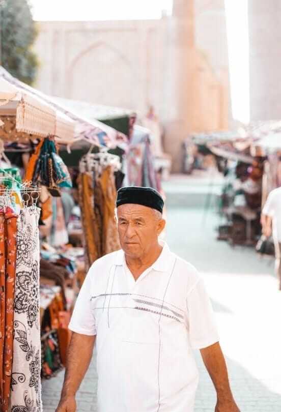Bazaar khiva oezbekistan