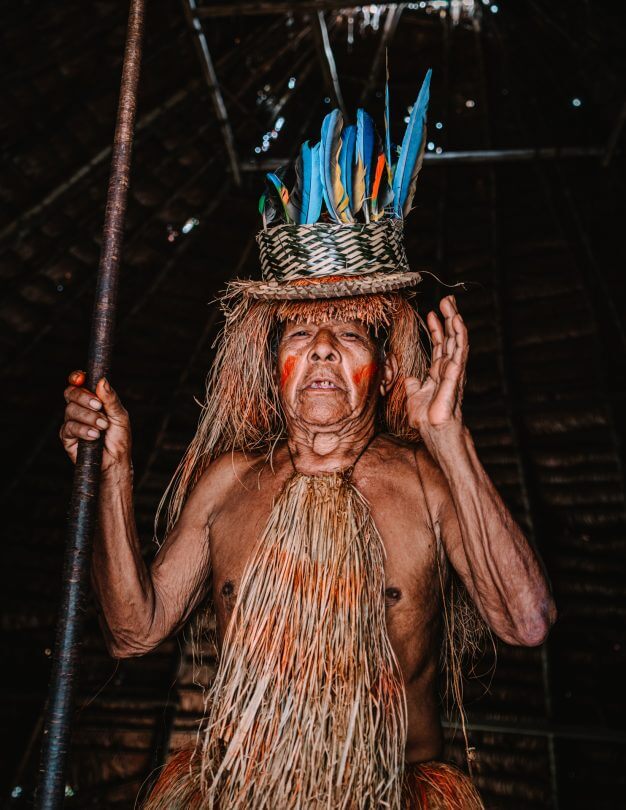 peru reizen amazon village