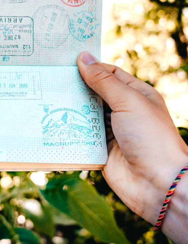machu picchu passport stamp