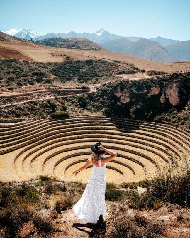 peru travel guide Moray Terraces sacred valley