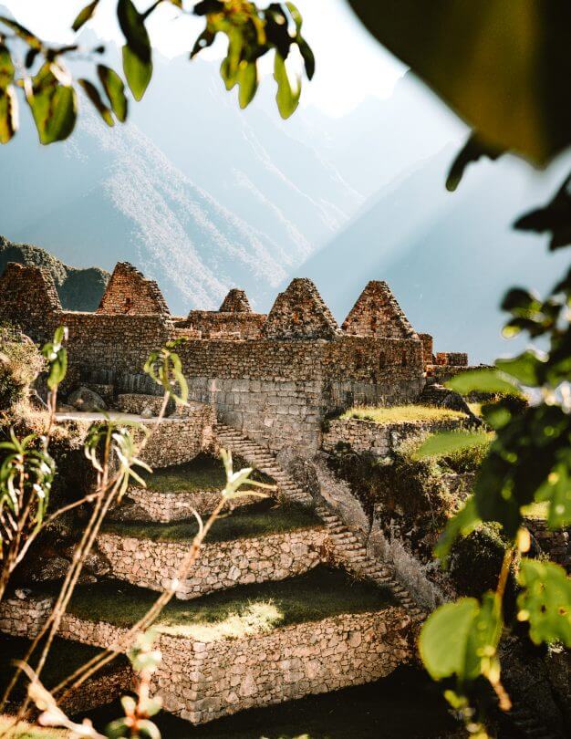 inca ruïnes sacred valley peru