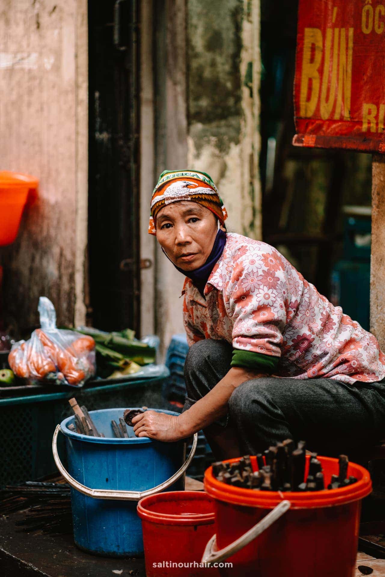travel hanoi vietnam old quarter local