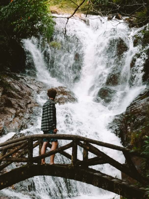 vietnam dalat waterfall
