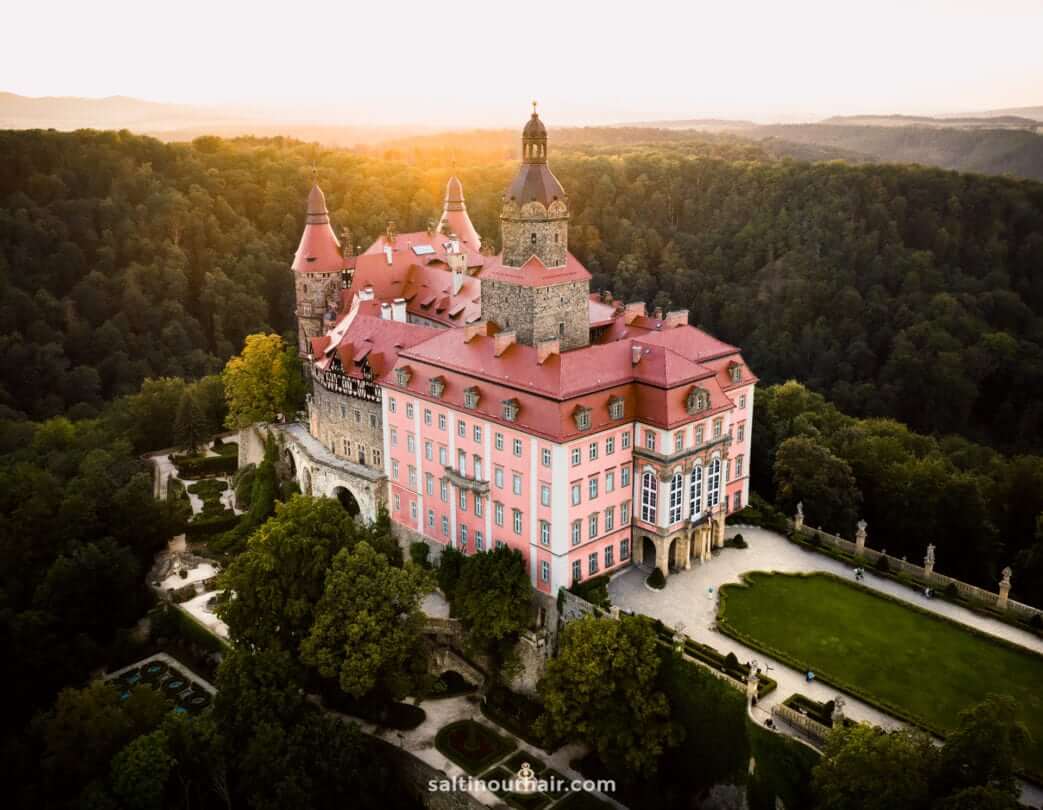 Polen Ksiaz Castle