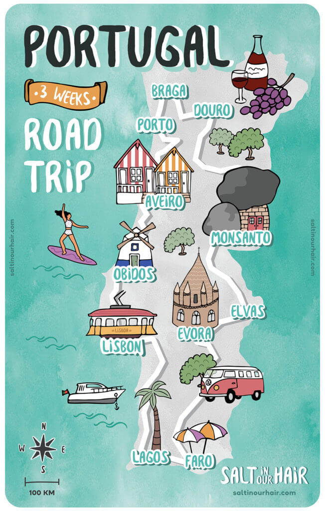 Road Trip Portugal: The Perfect 3-week Itinerary · Salt in our Hair