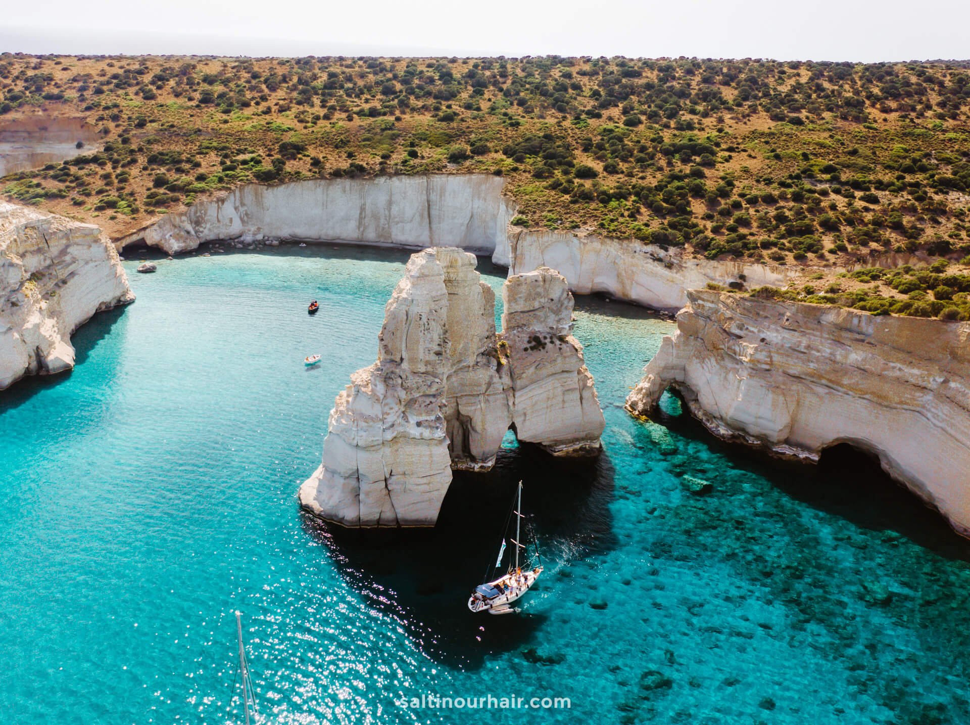 milos greece Kleftiko Beach