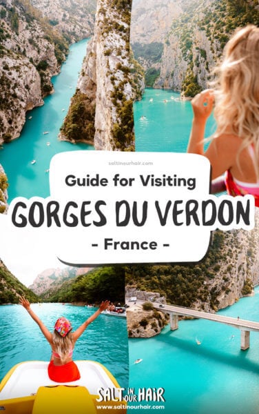 Gorges du Verdon: Most Beautiful Canyon in France