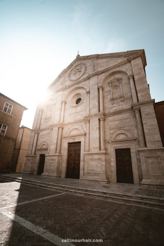 kathedraal pienza italië