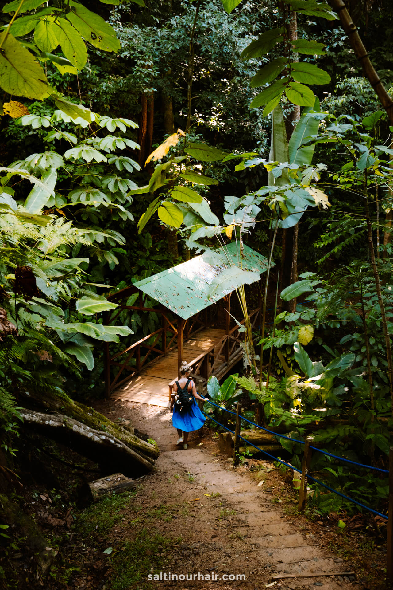 hoe kom je bij de Nauyaca-waterval Costa Rica