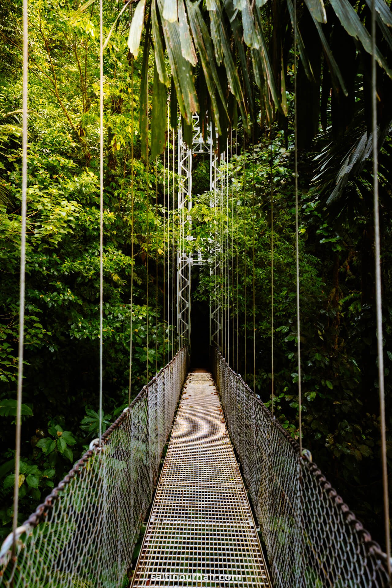 Costa Rica 3 weken reisroute hangbruggen costa rica la fortuna