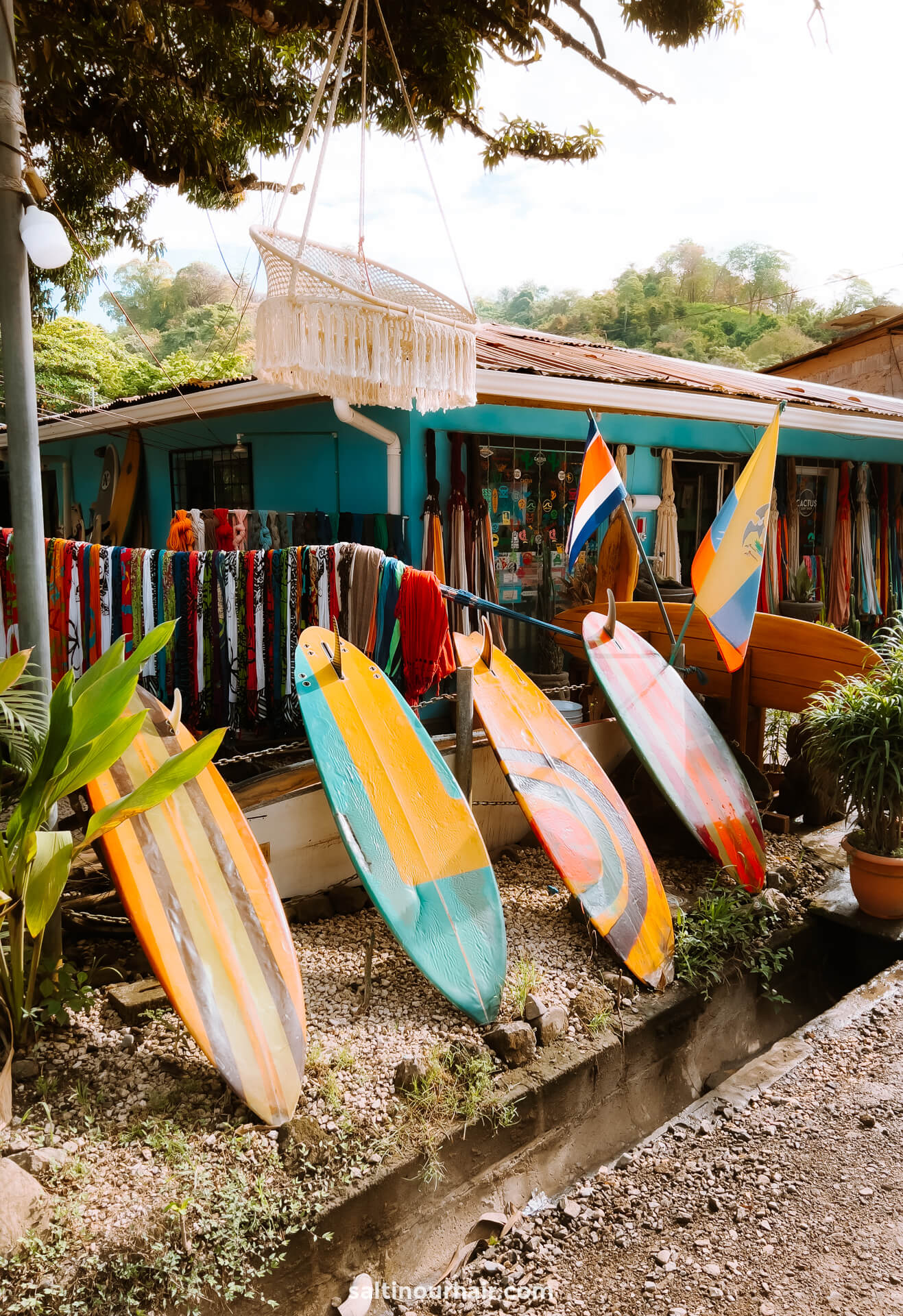 Costa Rica 3 week itinerary santa teresa surfing
