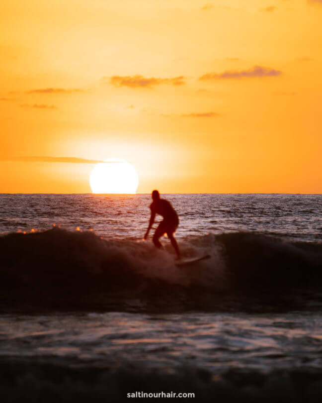 surfing costa rica santa teresa