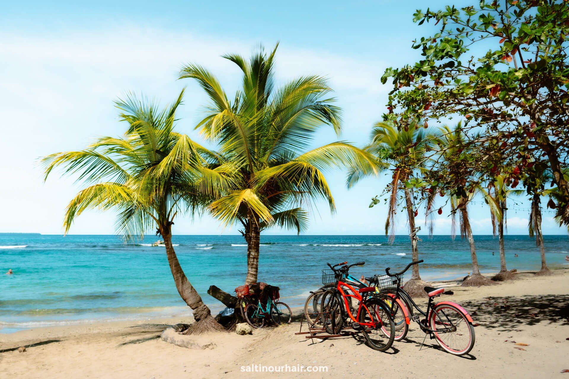 costa rica 2 weken route fiets strand