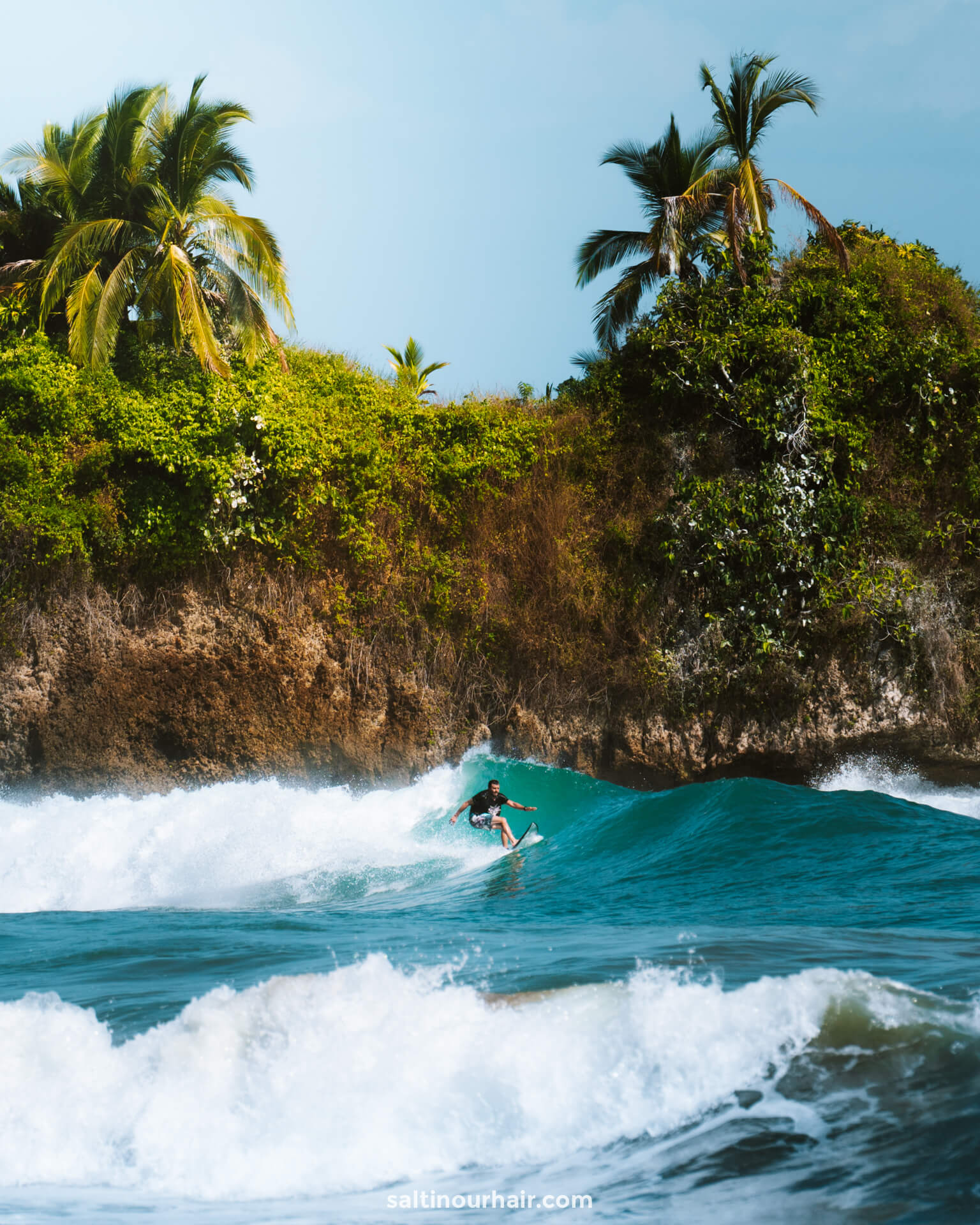 costa rica 2 weken reisroute surfen