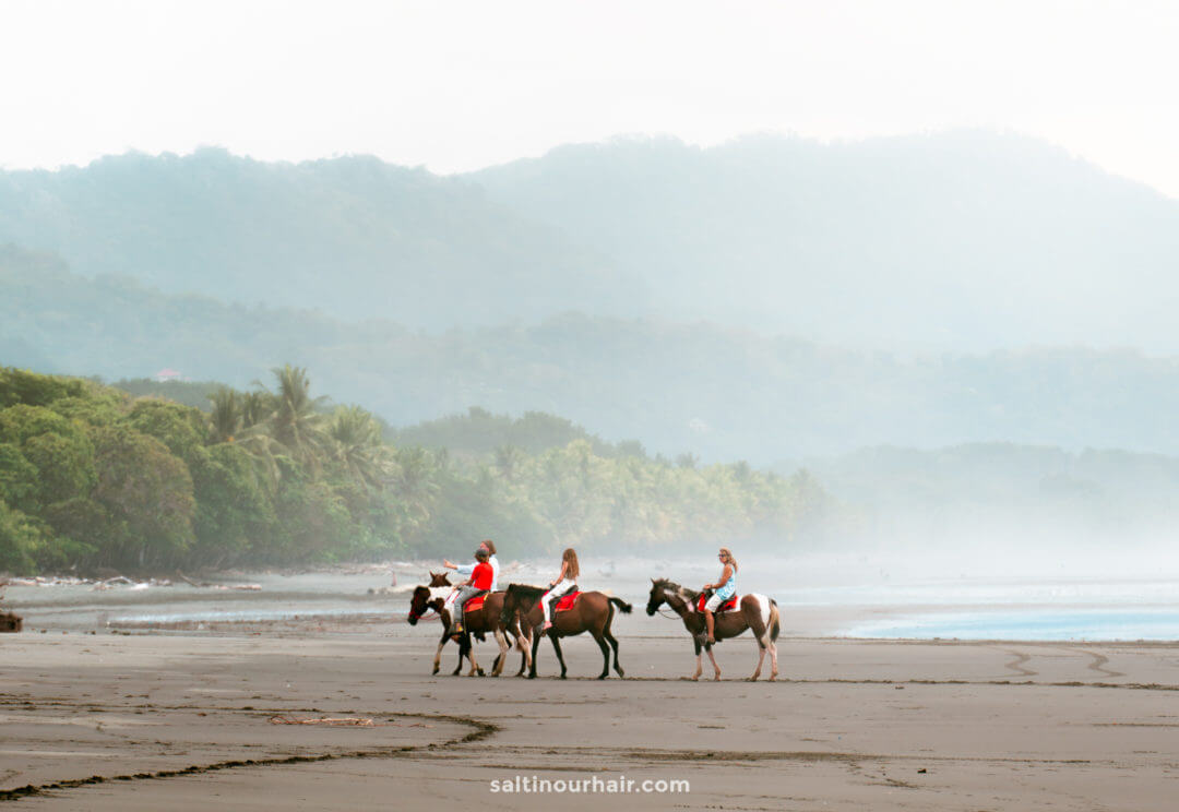 costa rica 7 day travel itinerary horse riding