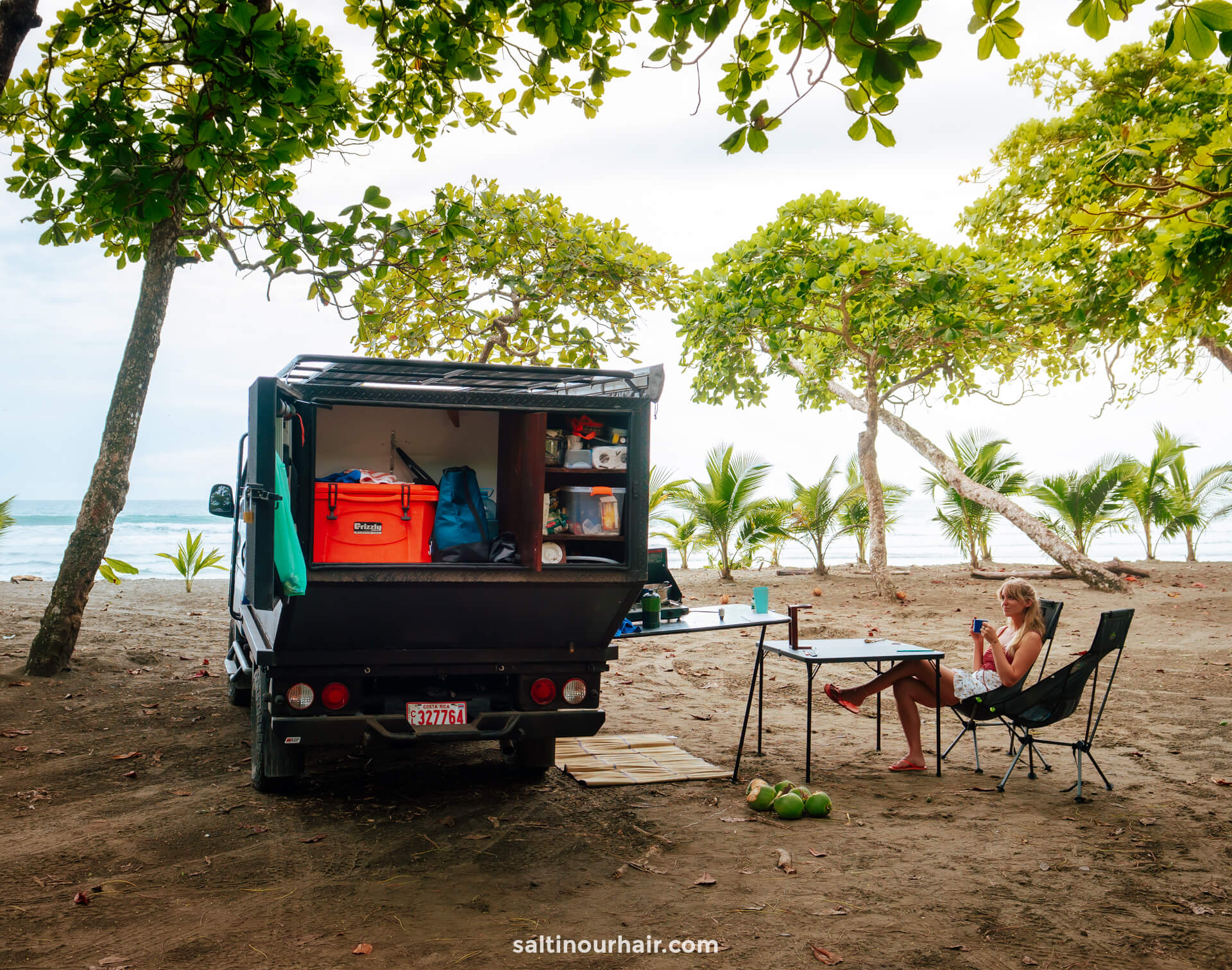 kamperen in costa rica nomad america