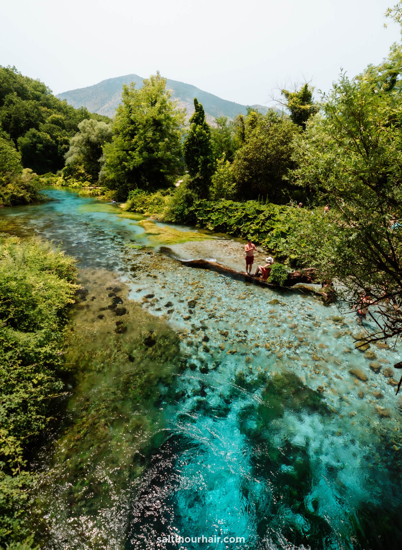 AlbaniÃ« route blauw oog