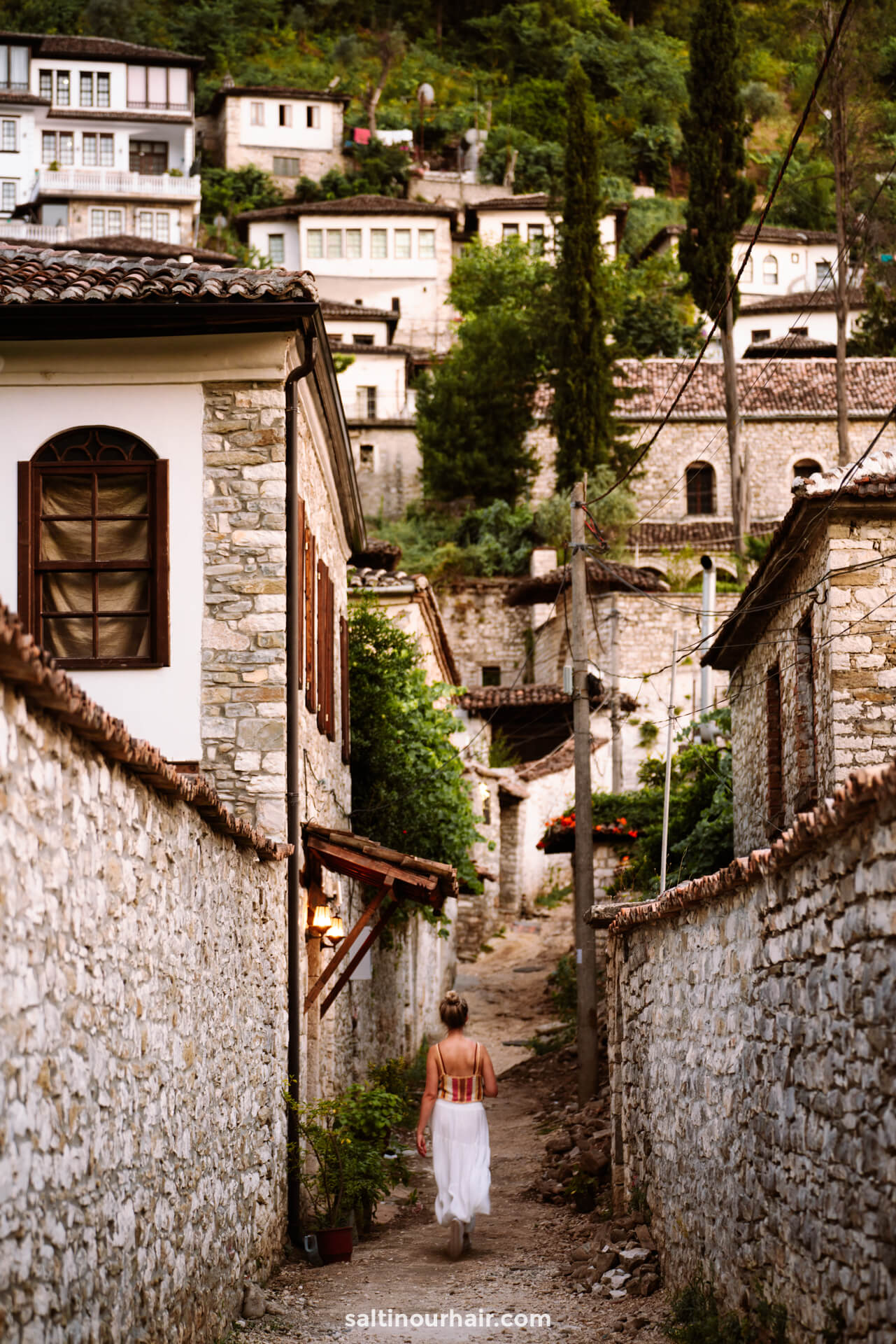 dingen om te doen berat albaniÃ« romantische straat