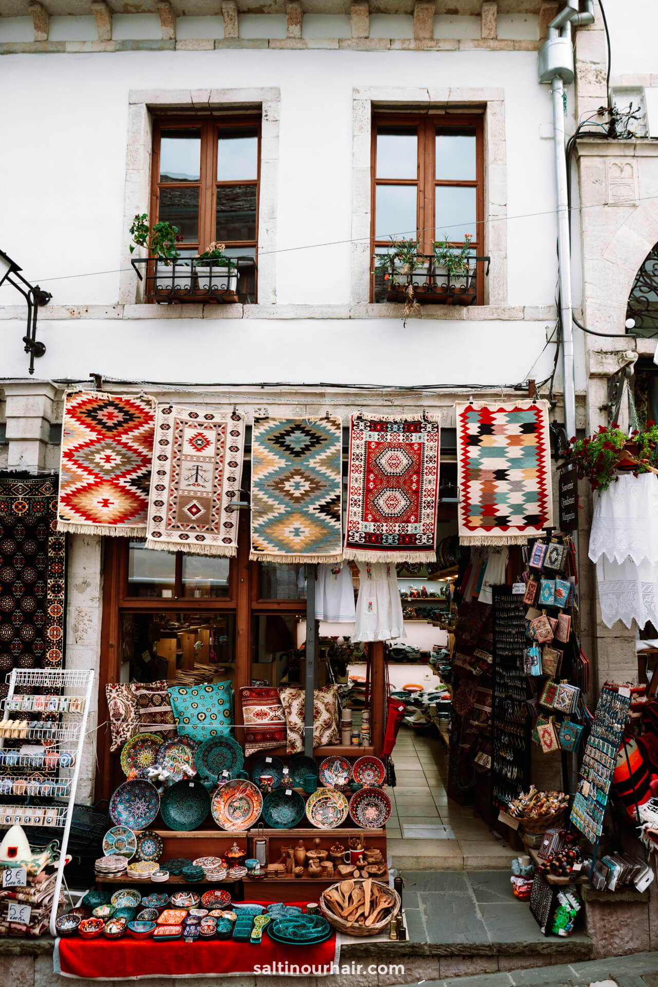 Gjirokaster carpets albania travel itinerary