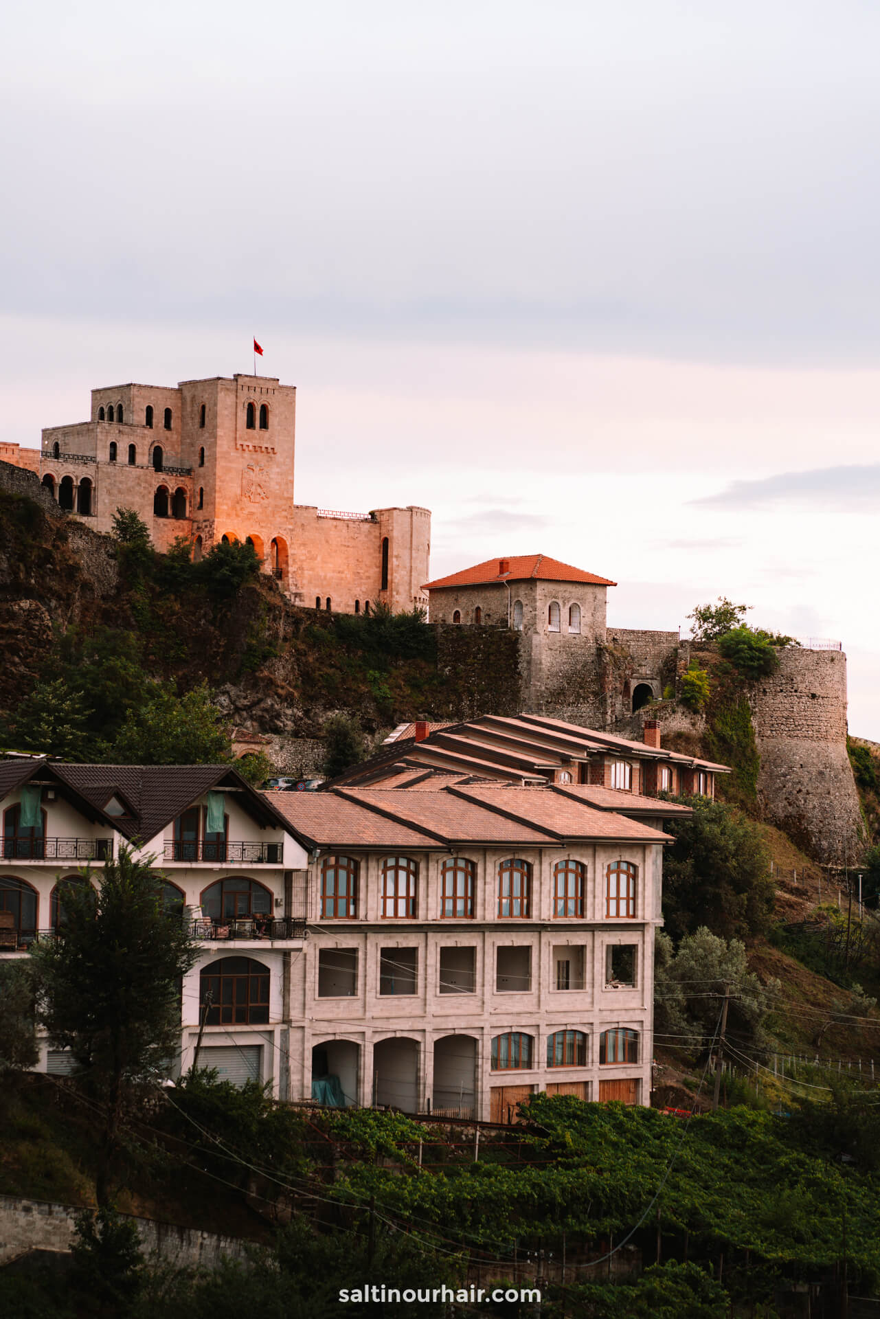 albaniÃ« route kruje kasteel